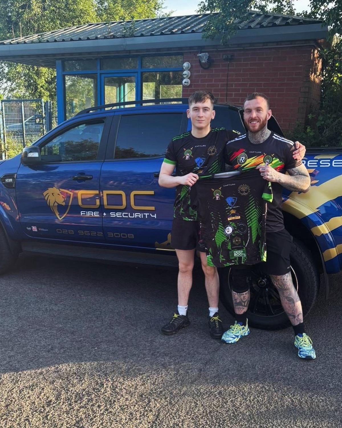 GDC Fire & Security backing Belfast MMA athlete James Wallace